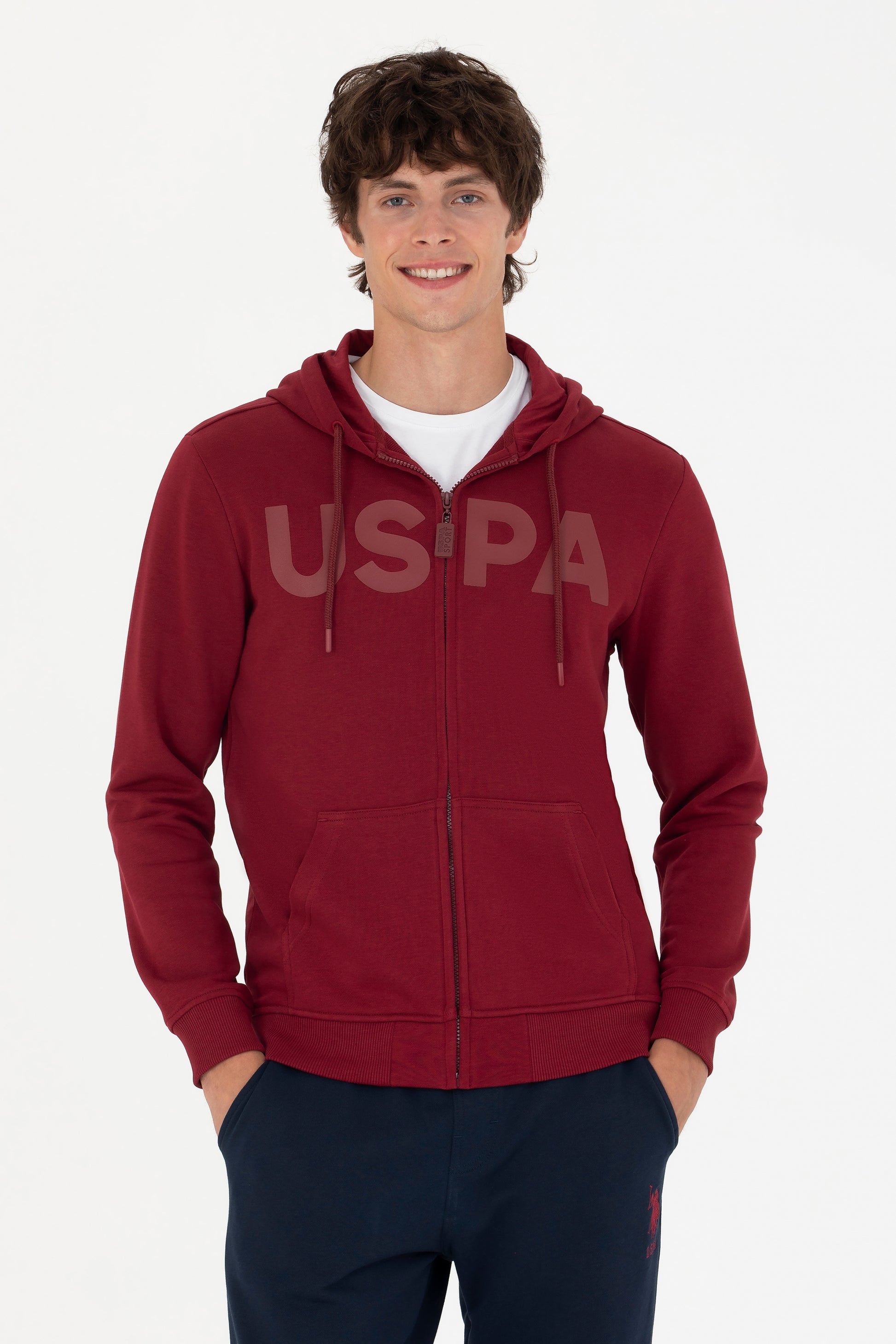 Men's Burgundy Sweatshirt