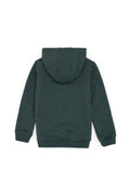 Boy's Dark Green Basic Sweatshirt