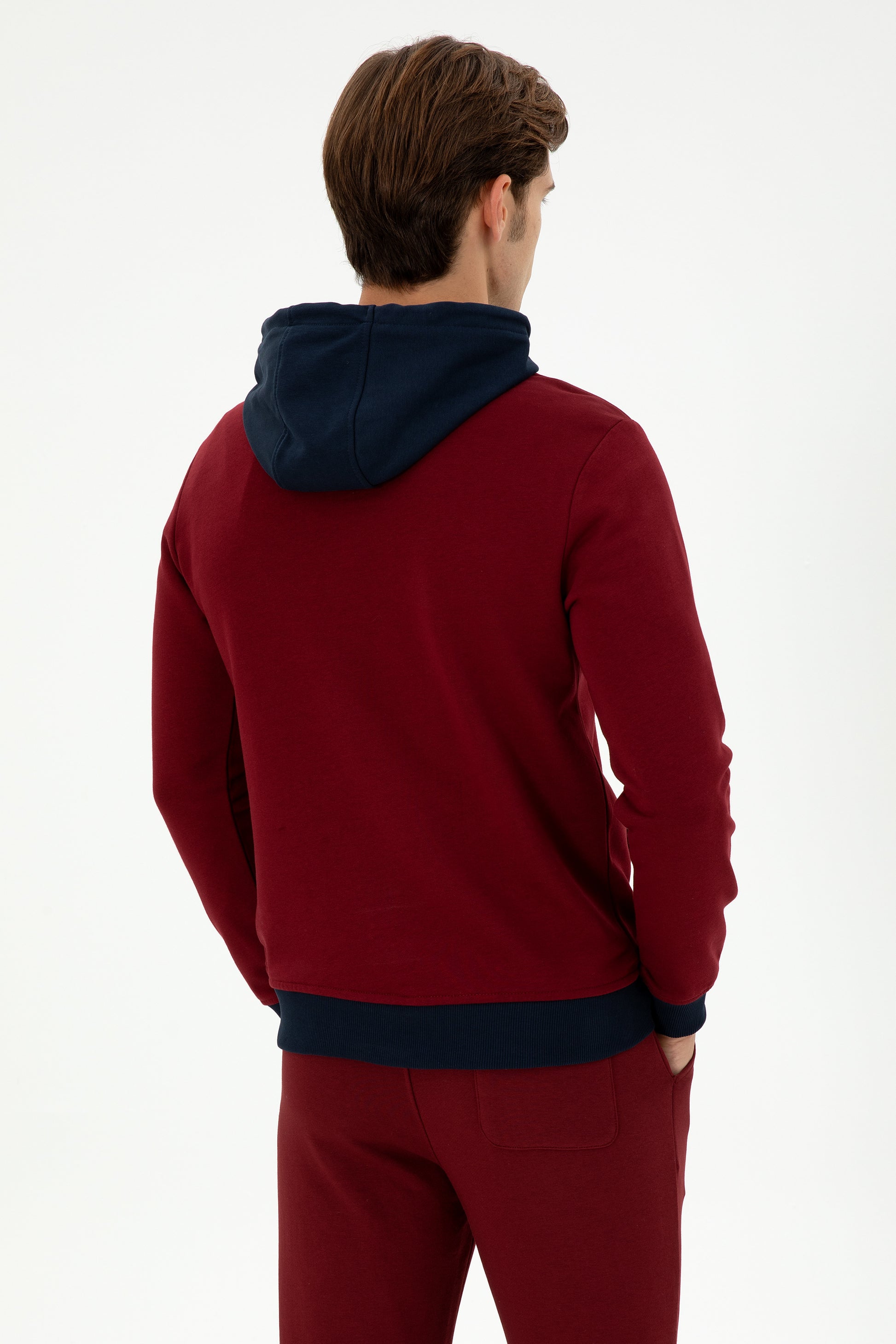 Men's Burgundy Sweatshirt