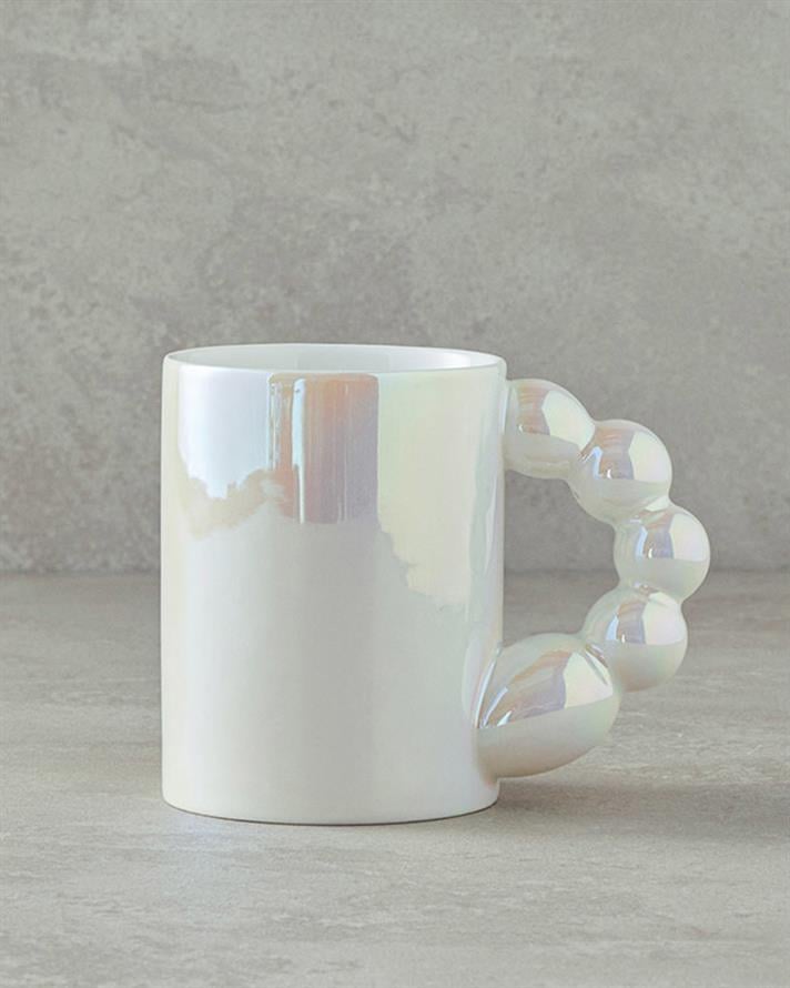 Balloons New Bone China Mug 480 ml Pearl