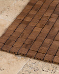 Bamboo Bamboo Shower Slider Coffee