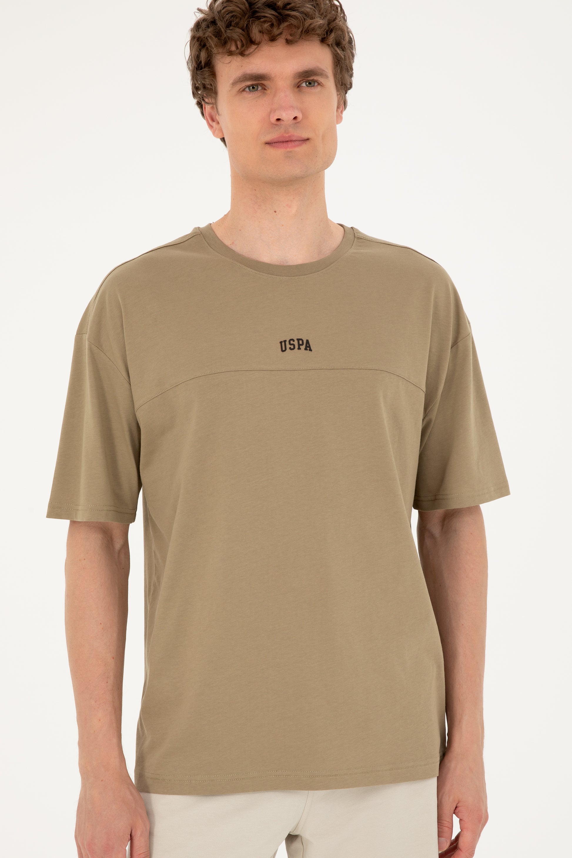 Men's Khaki T-Shirt