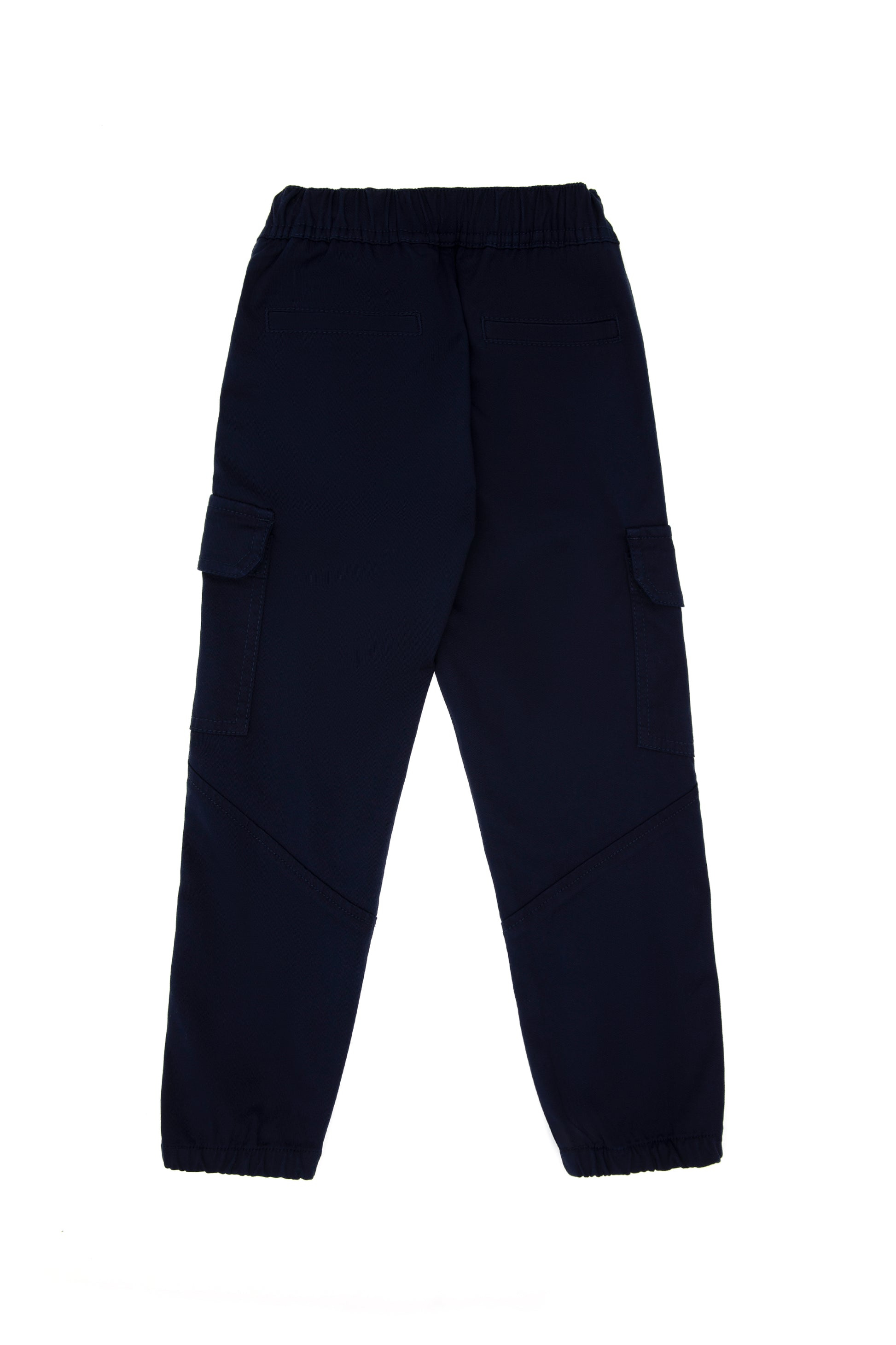 Girls' Navy Blue Canvas Pants