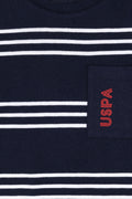 Boy's Navy Blue Basic T-Shirt