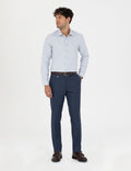 Grey Slim Fit Long Sleeve Shirt