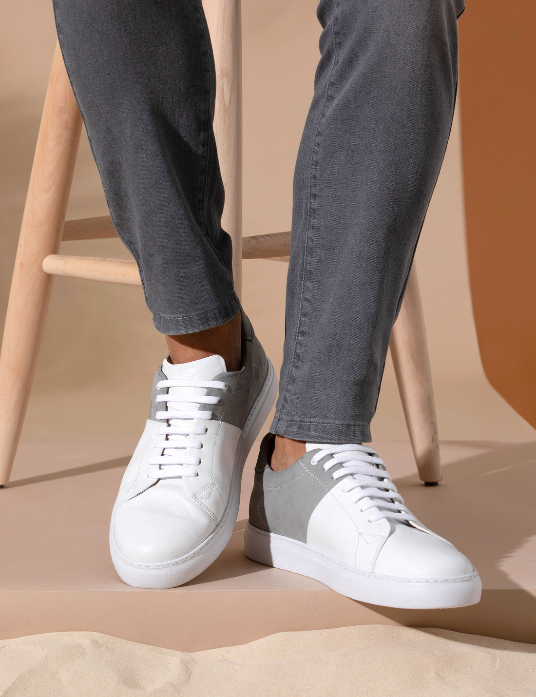 Light Gray Casual Shoes