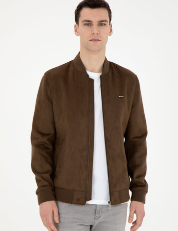 Khaki Leather Jacket