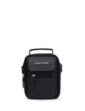 Men's Black Strap Handbag