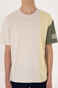 Men's Comfort Fit Crew Neck Stone T-Shirt