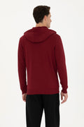 Men's Burgundy Sweatshirt