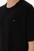 Men's Comfort Fit Crew Neck Black T-Shirt