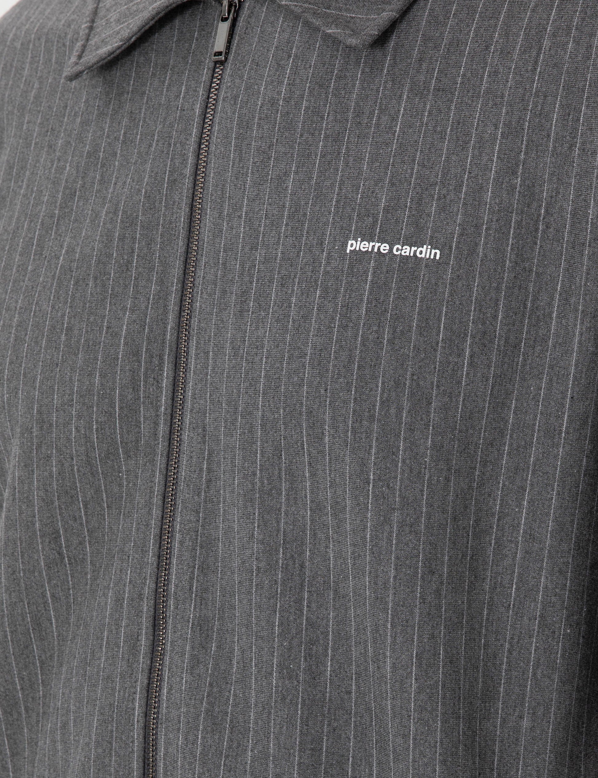 Antrasit Melanj Regular Fit Örme Hırka