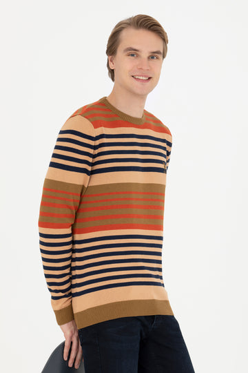 Men's Light Khaki Sweater