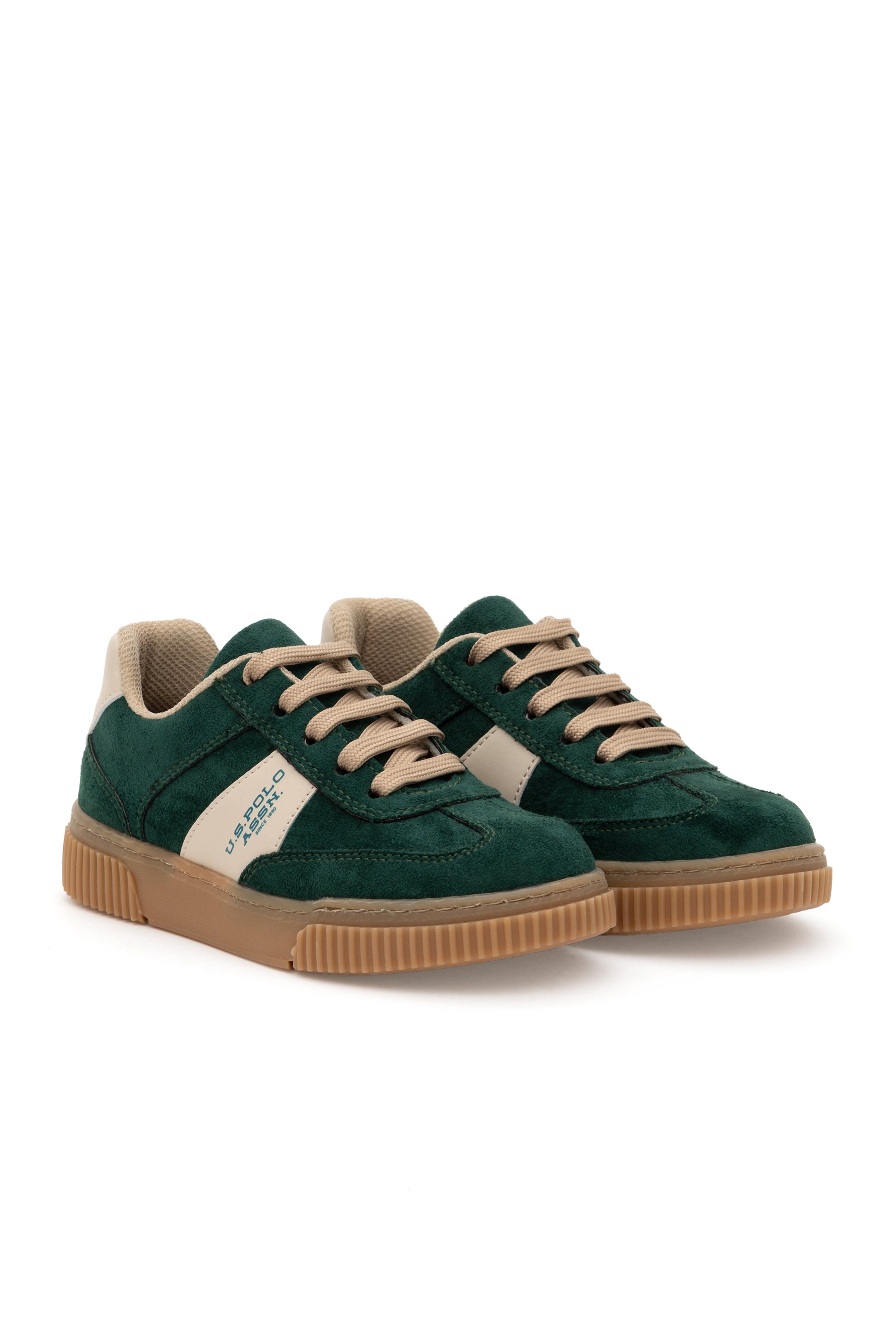 Boy's Dark Green Shoes