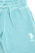 Boy's Mint Knitted Shorts