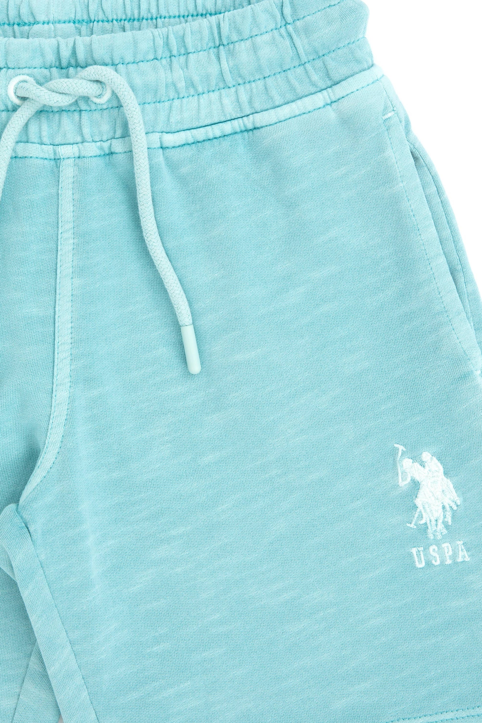 Boy's Mint Knitted Shorts