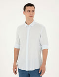 Light Blue Regular Fit Long Sleeve Shirt
