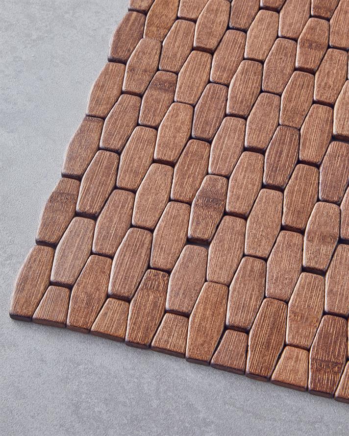 Becca Shower Slider 50x70 cm Brown