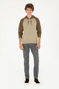 Men's Outdoor Khaki Sweatshirt