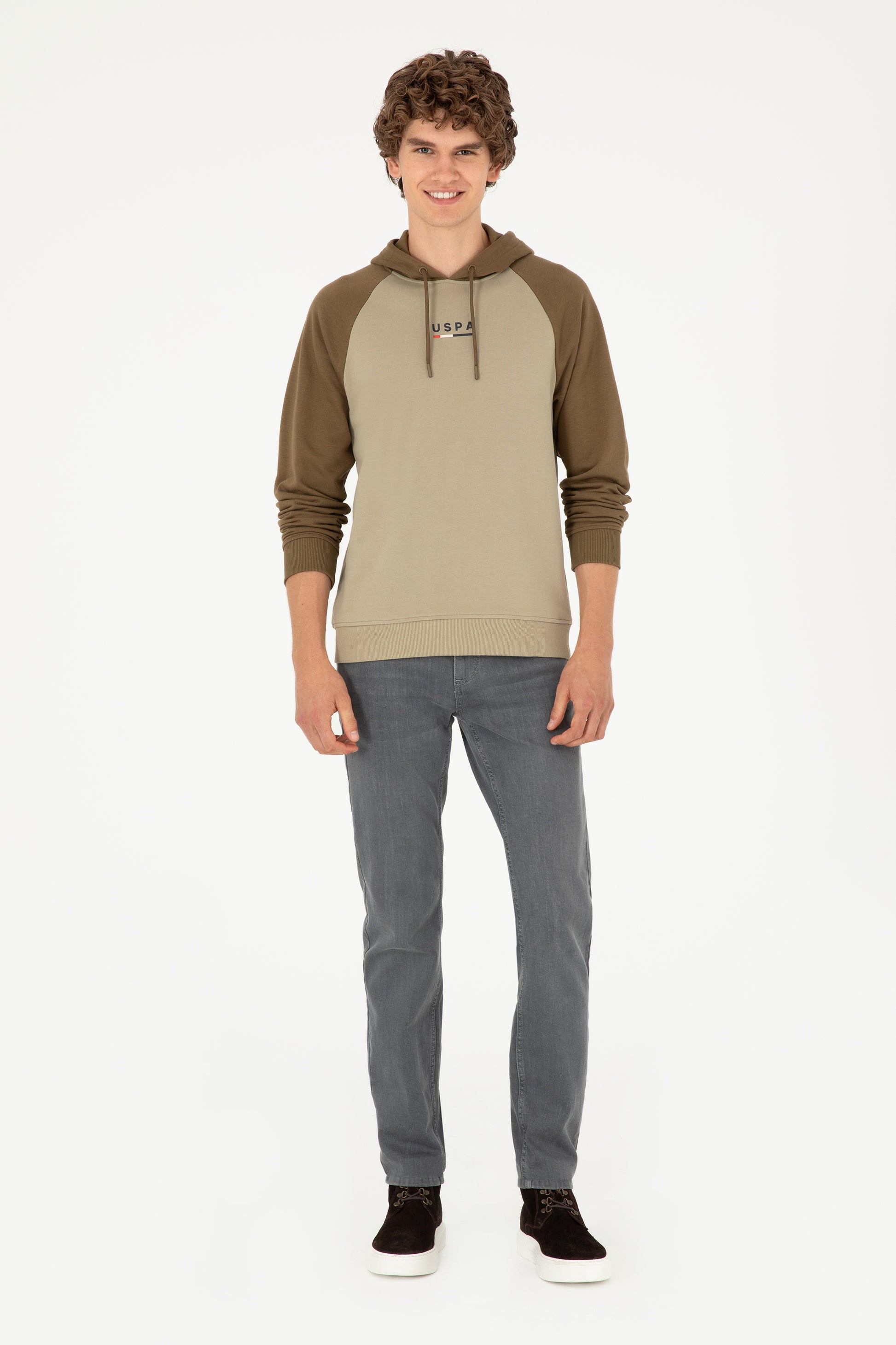 Men's Outdoor Khaki Sweatshirt
