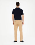 Camel Regular Fit Canvas Pants