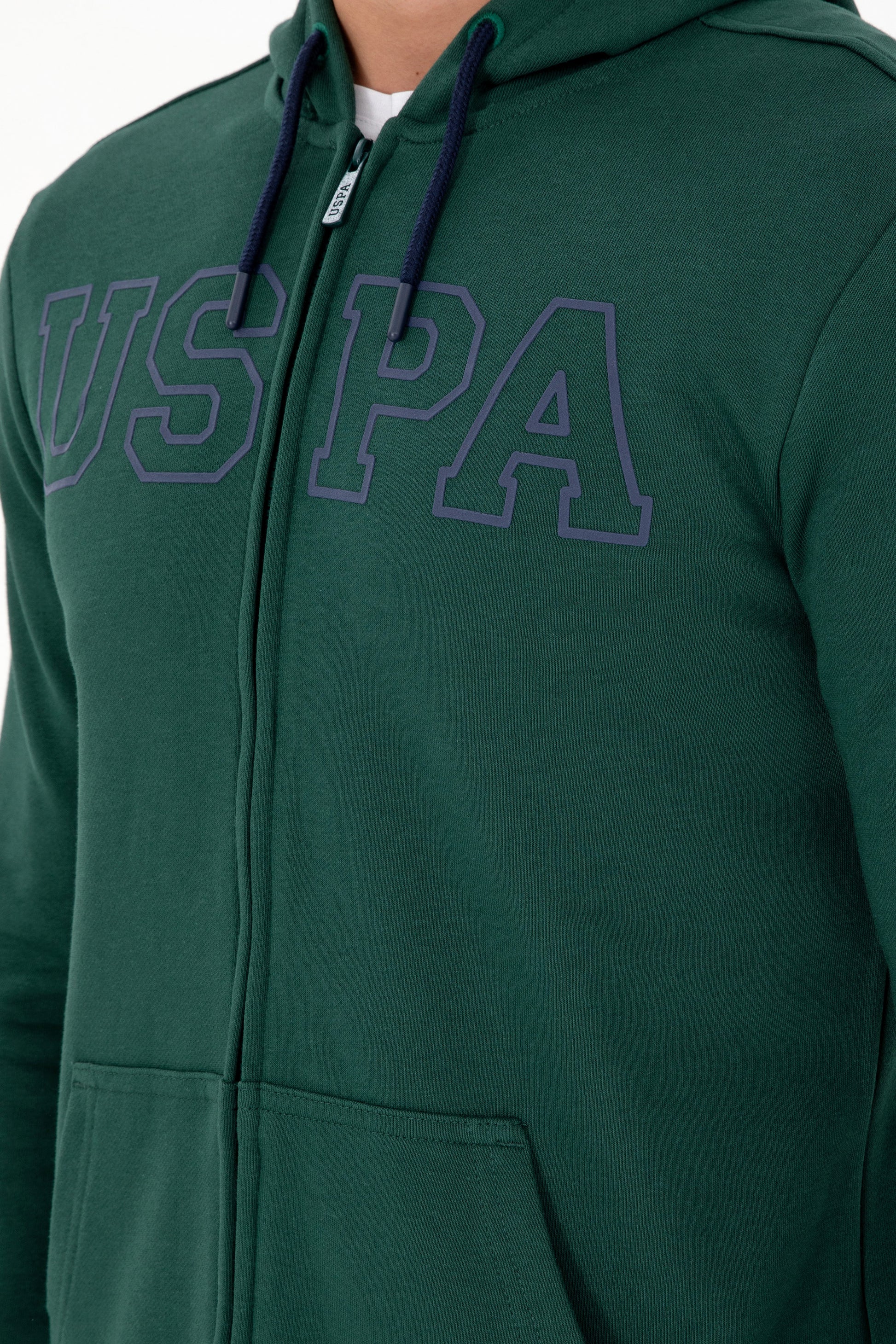Men's Dark Green Knitted Cardigan