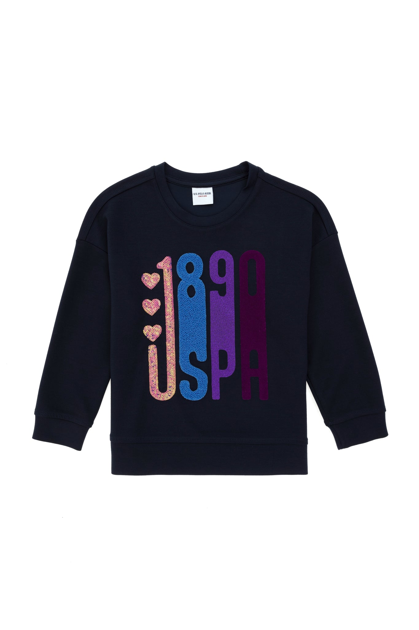 Girl's Navy Sweatshirt