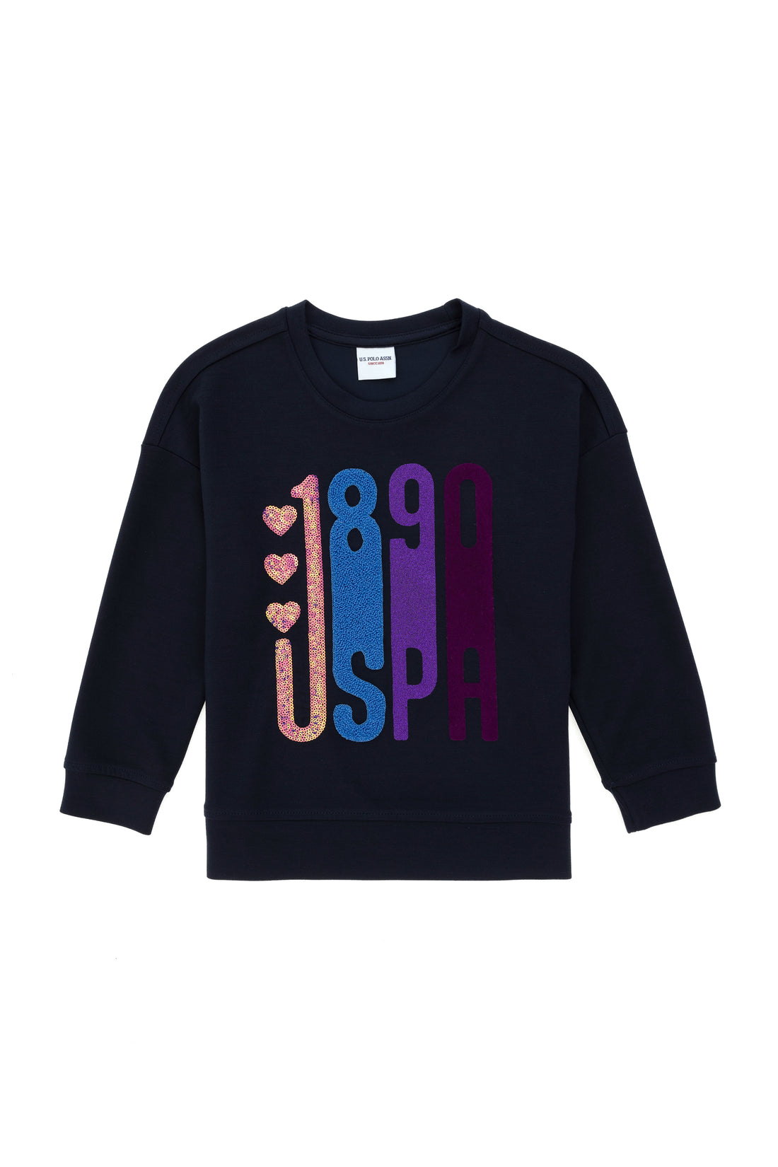 Girl's Navy Sweatshirt