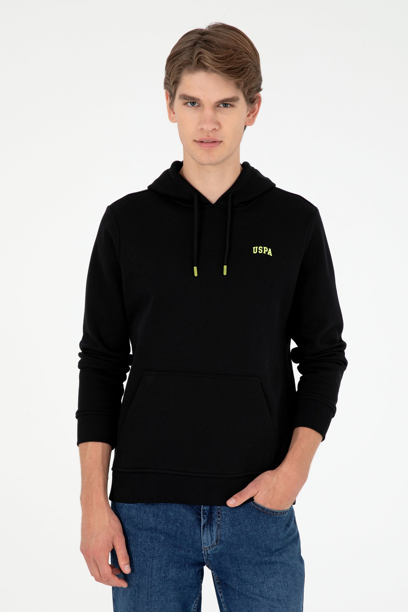 Men's Black Basic Sweatshirt