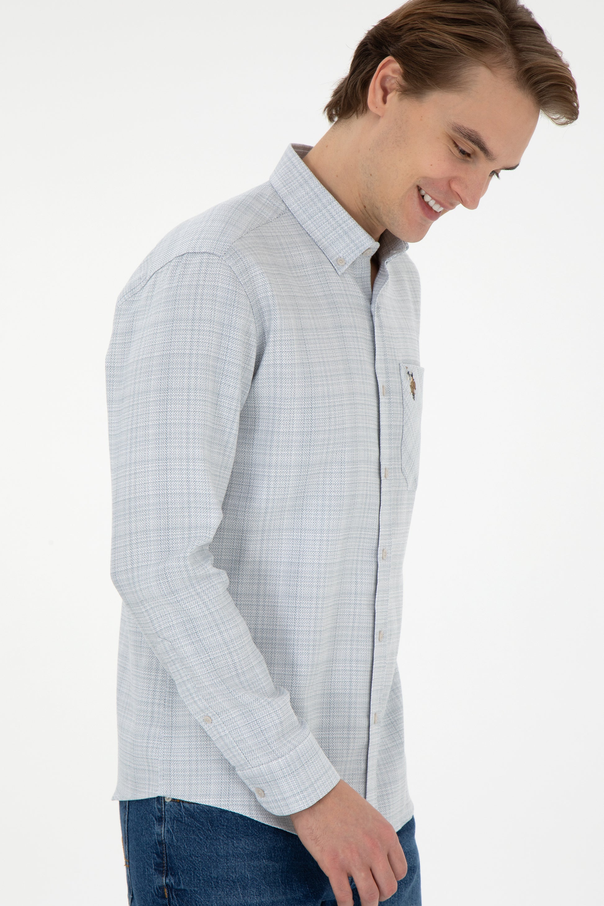 Men's Stone Long Sleeve Shirt