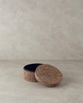 Boho Chic Bamboo Decorative Box Brown