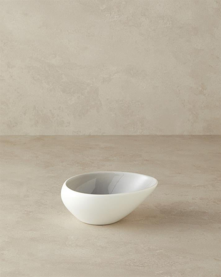 Boho New Bone China Bowl Grey