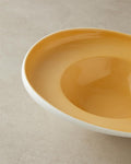 Boho New Bone China Pasta Serving Plate 24 cm Yellow