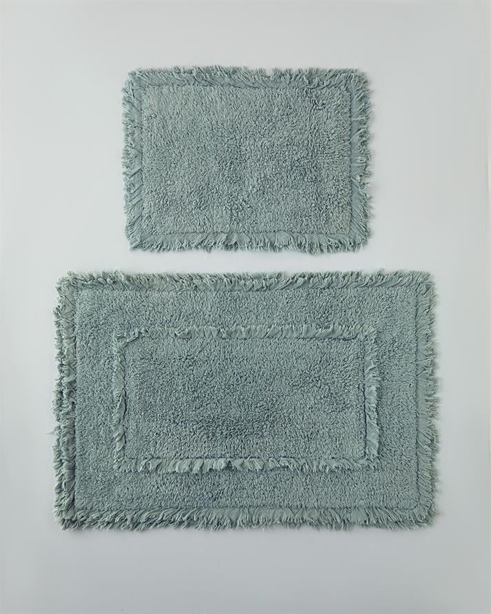 Bona Cotton Bath Mat Set 60x90 + 40x60 cm Dark Green