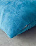 Brims Polyester Cushion Cover Oil Blue