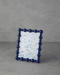 Bubble Decorative Frame Navy Blue