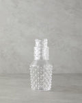 Bubbles Glass Bedside Pitcher Transparent