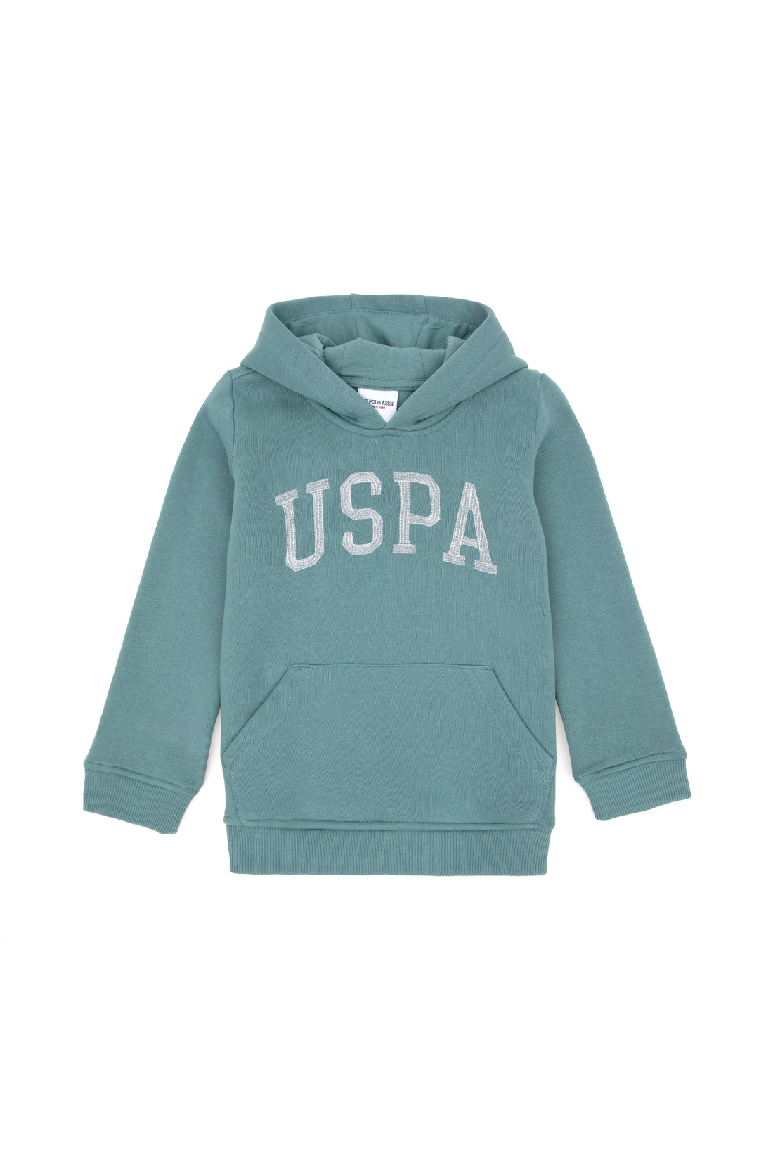 Girls' Mint Basic Hooded Sweatshirt