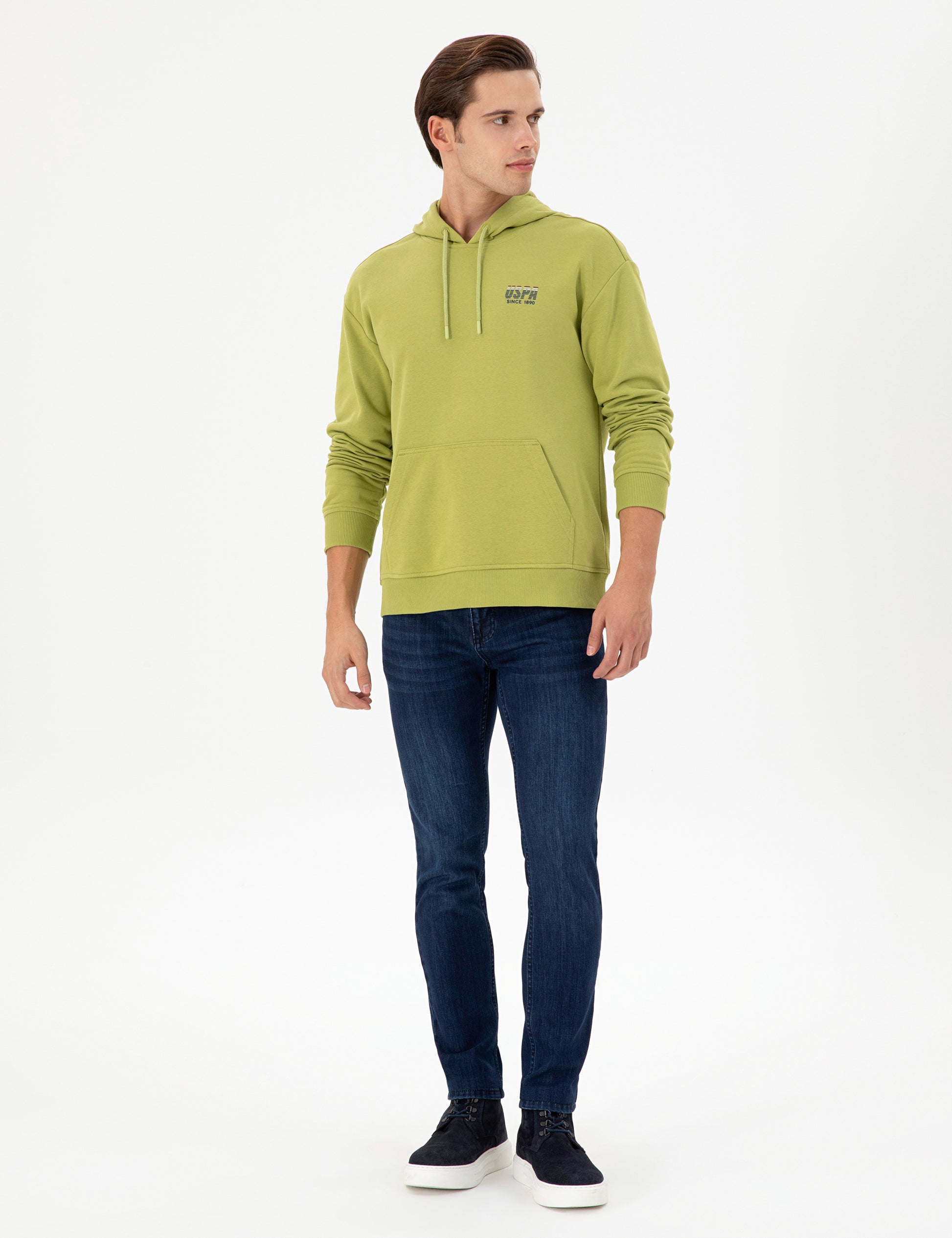 Men's Peanut Green Sweatshirt