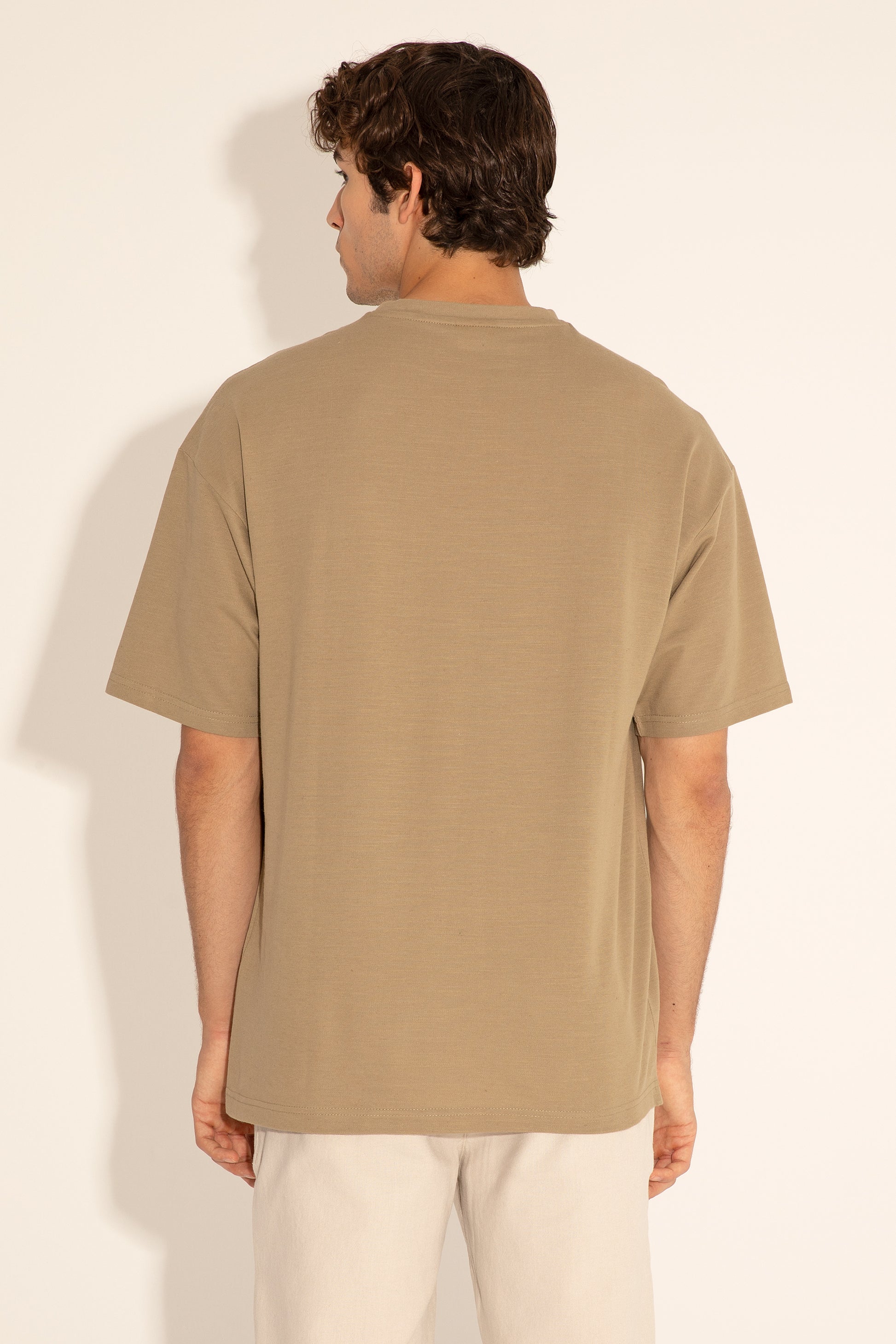 Men's Khaki T-Shirt
