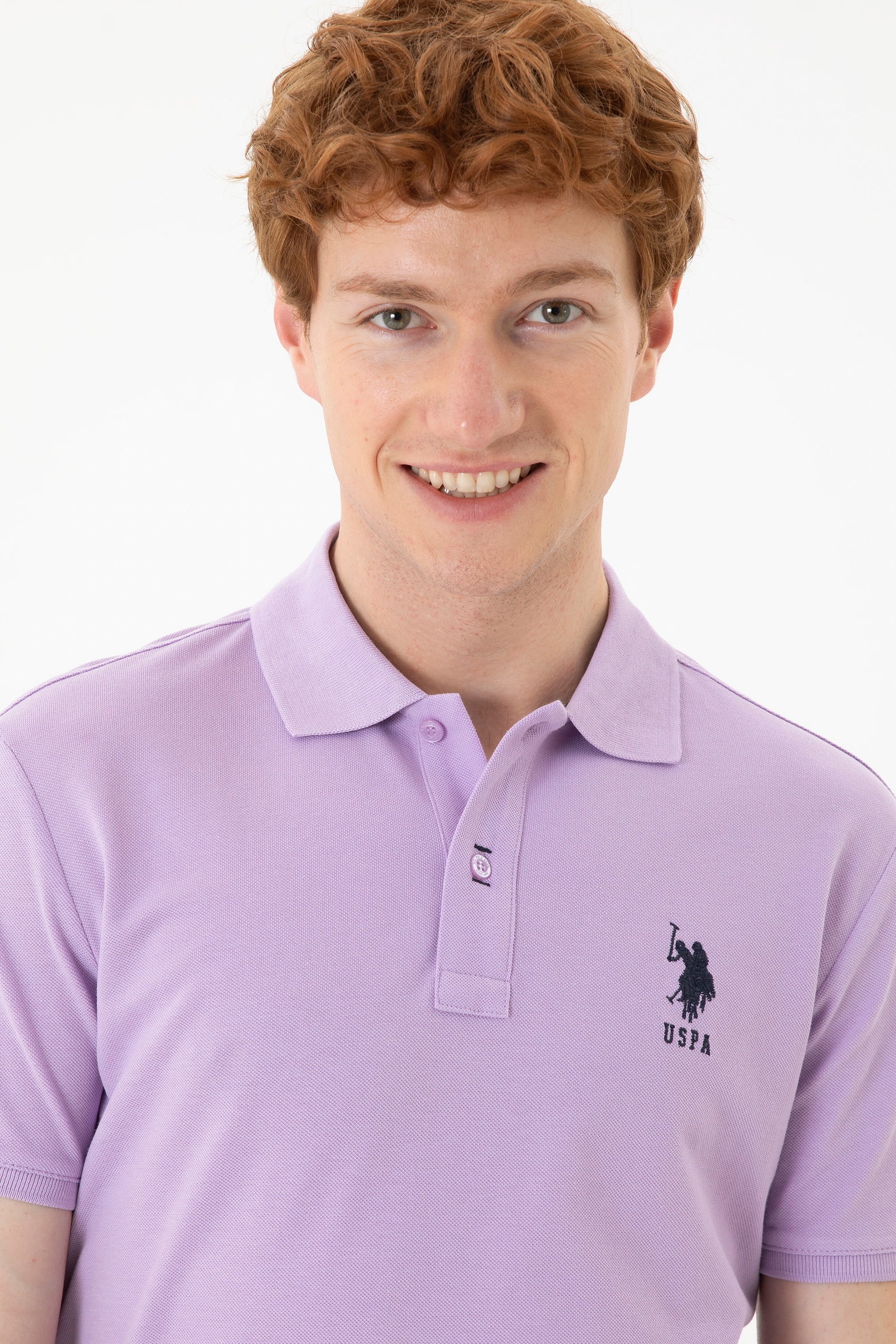 Men's Lilac Basic T-Shirt