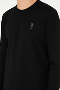 Men's Black Basic Sweatshirt