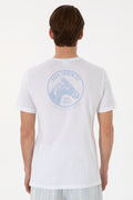 Men's Regular Fit Crew Neck White T-Shirt