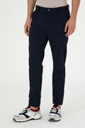 Men's Navy Blue Canvas Pants