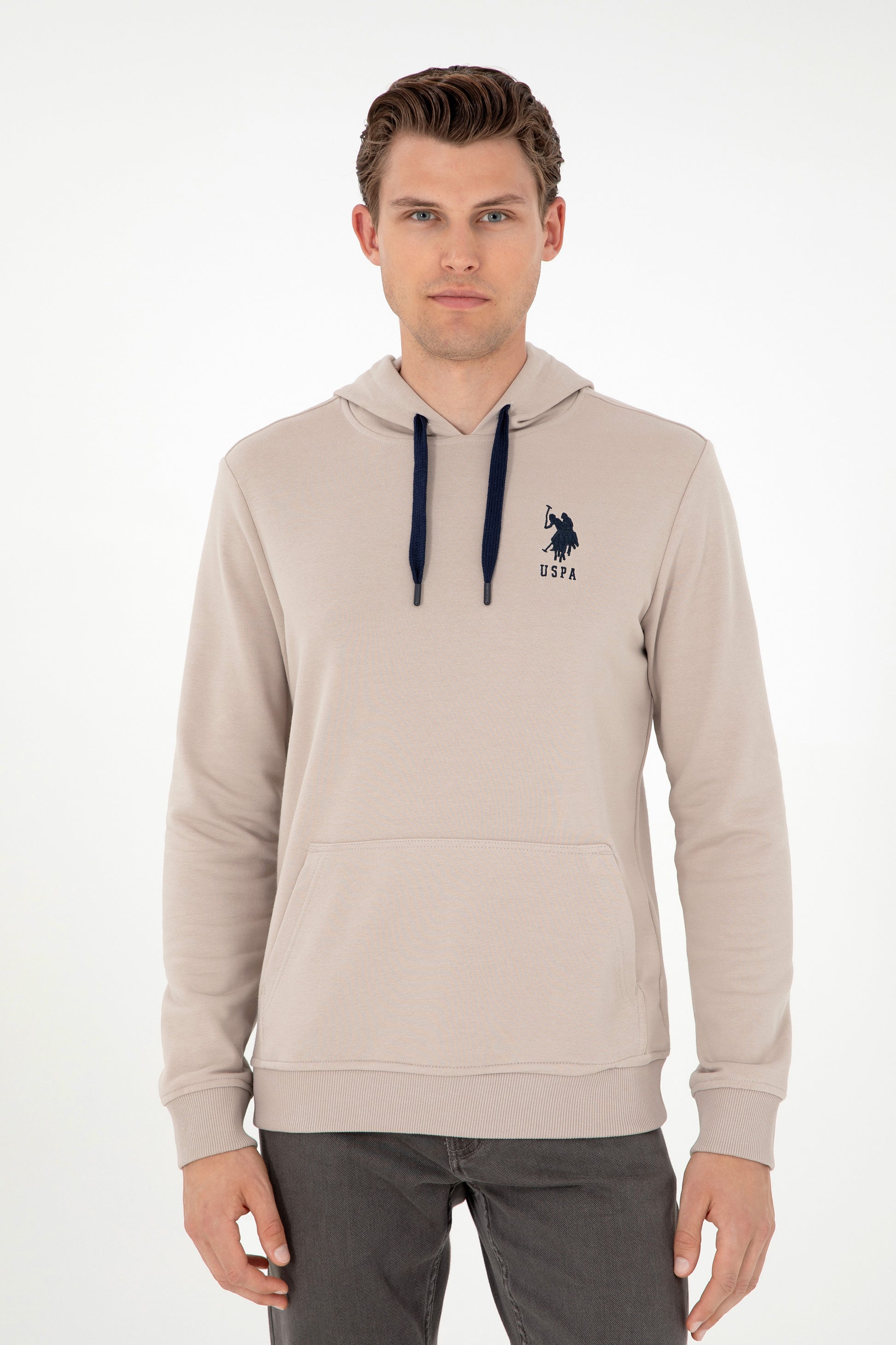 Men's Stone Basic Sweatshirt