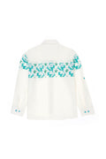 Boy's Mint Long Sleeve Shirt