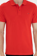 Men's Red Basic T-Shirt