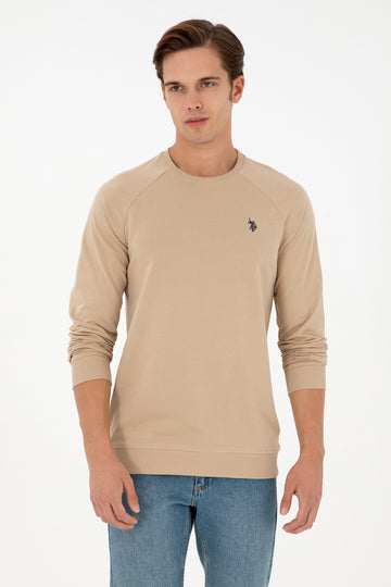 Men's Sand Basic Sweatshirt