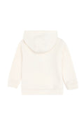 Girls' Cream Hooded Sweatshirt