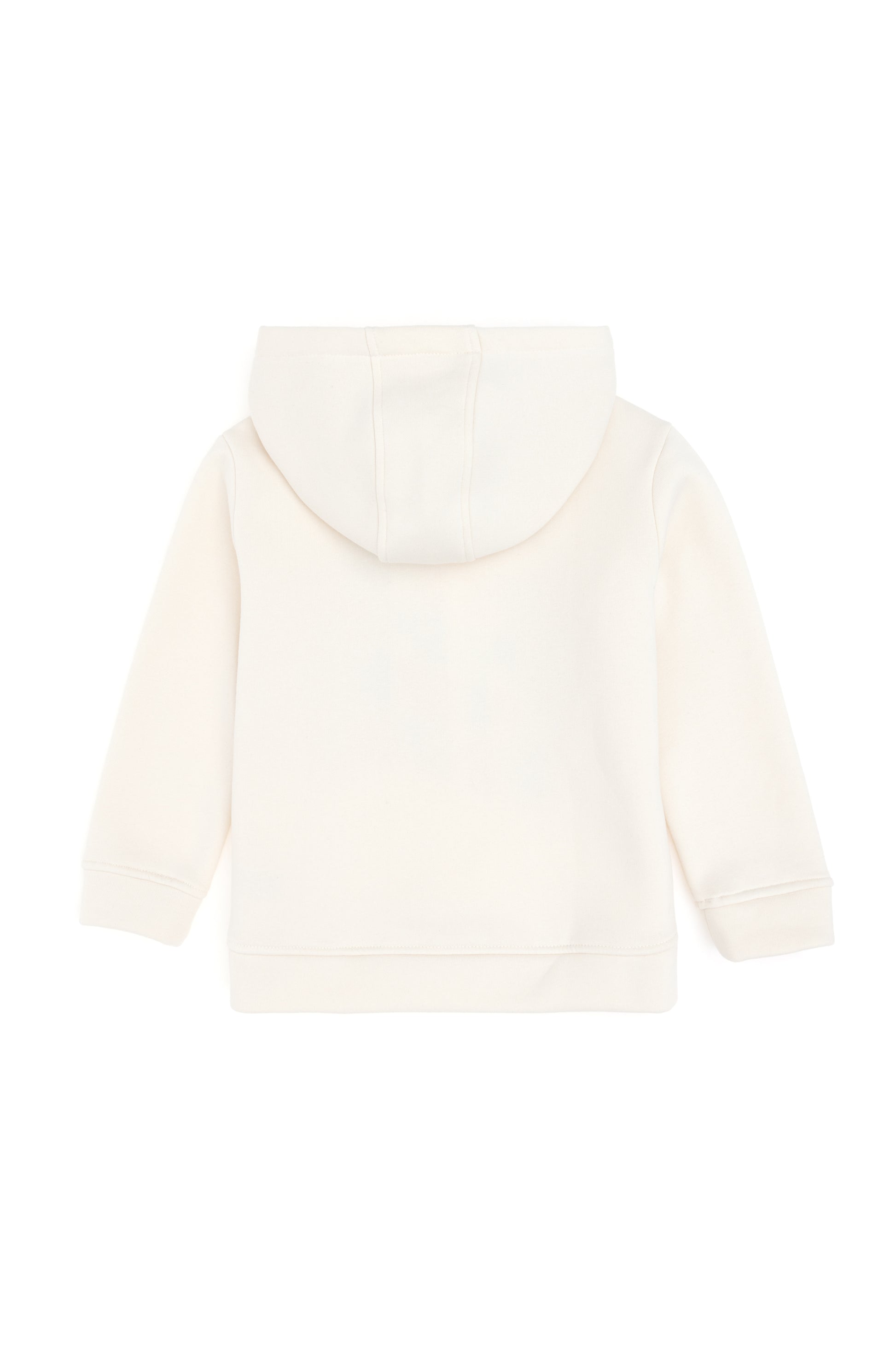 Girls' Cream Hooded Sweatshirt